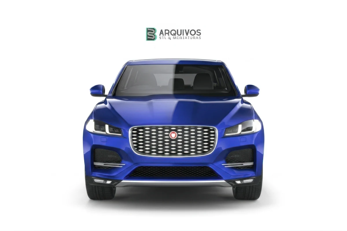 Modelo 3D STL - Jaguar F-Pace Regular 2021 — foto 4